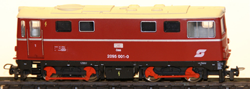Ferro Train 205-401-B - Austrian ÖBB 2095 001-0 diesel loco, s.red, Zell/See